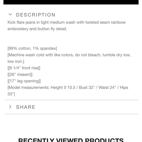 NEW BLANKNYC Women’s Embroidered Jeans - Picture 8 of 8